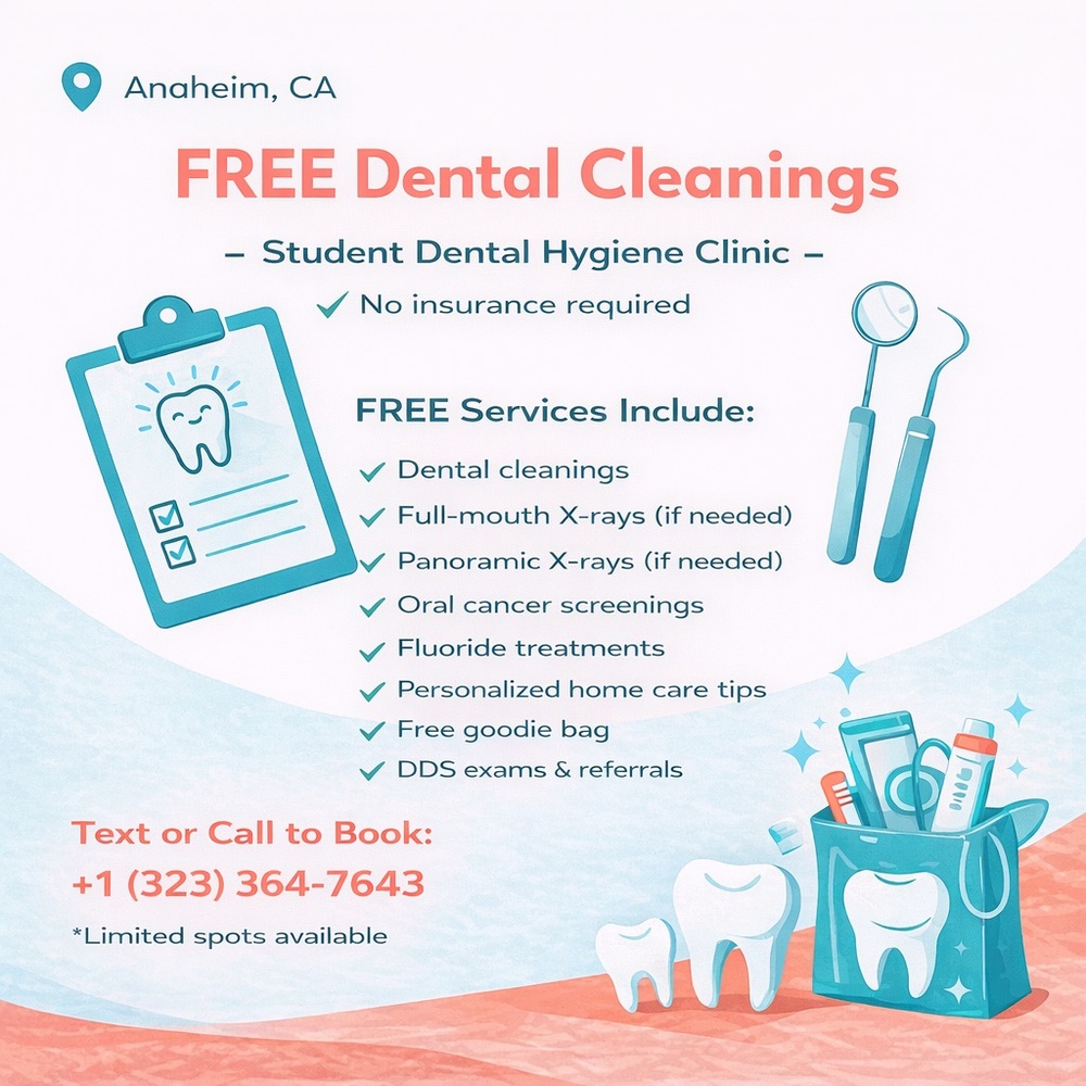 Dental Hygiene Clinic Flyer